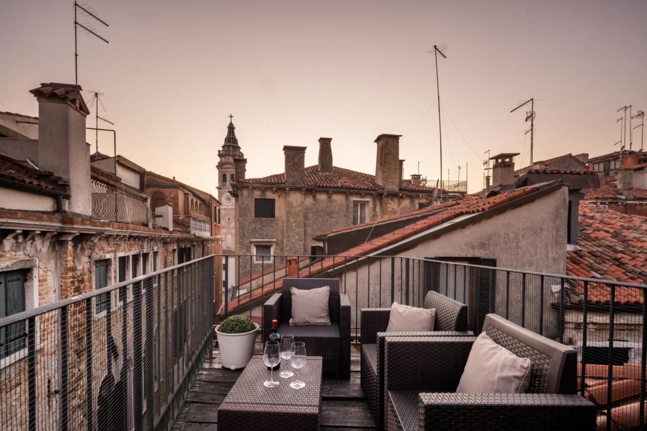 Ferienwohnung Santa Maria Formosa Terrace R&R Venedig Exterior foto