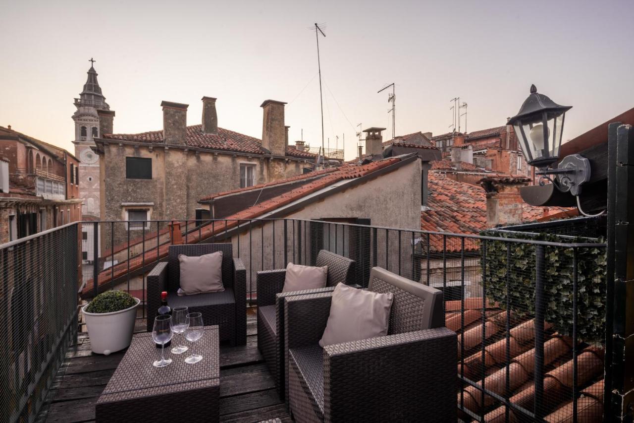 Ferienwohnung Santa Maria Formosa Terrace R&R Venedig Exterior foto
