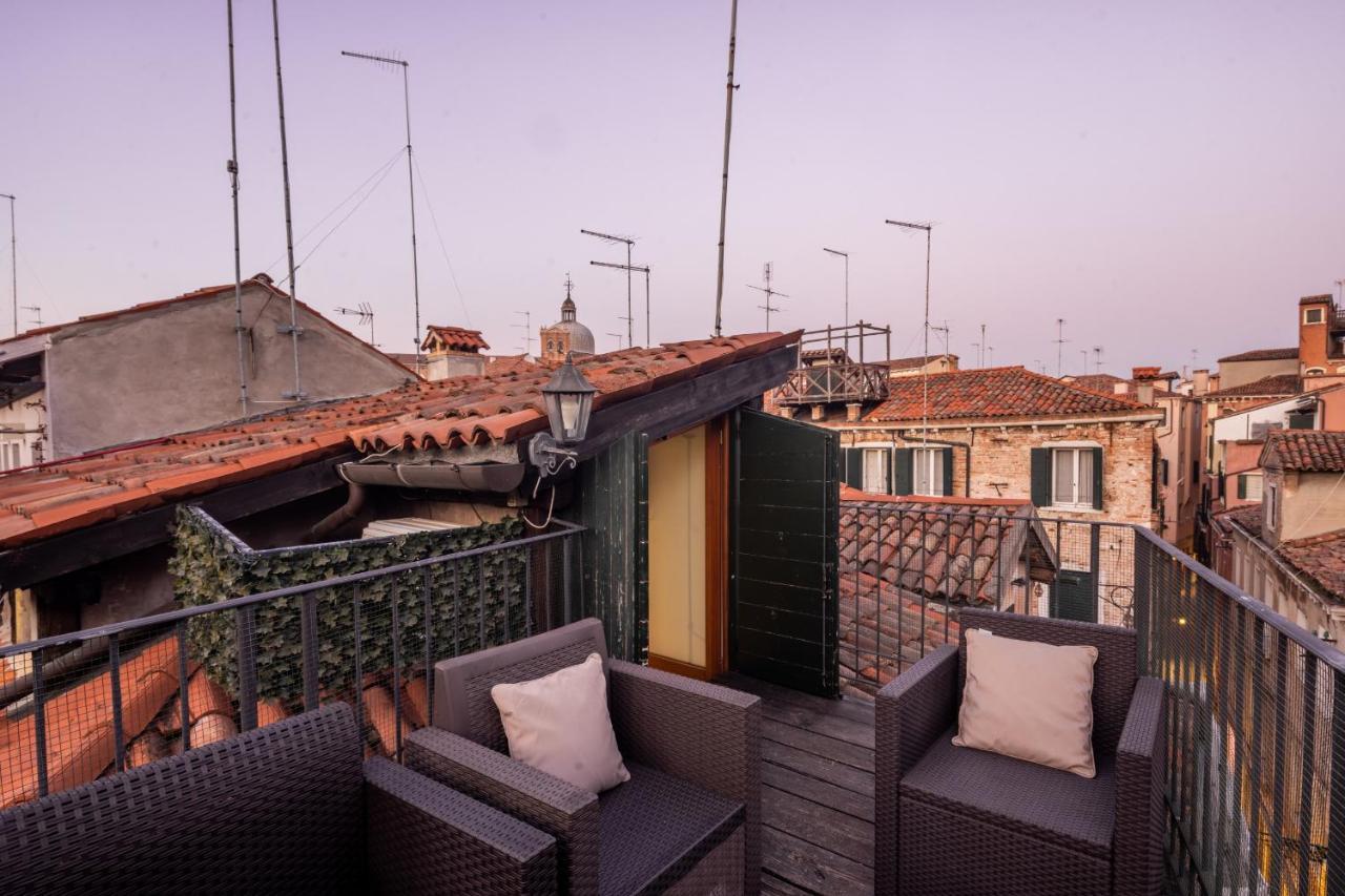 Ferienwohnung Santa Maria Formosa Terrace R&R Venedig Exterior foto